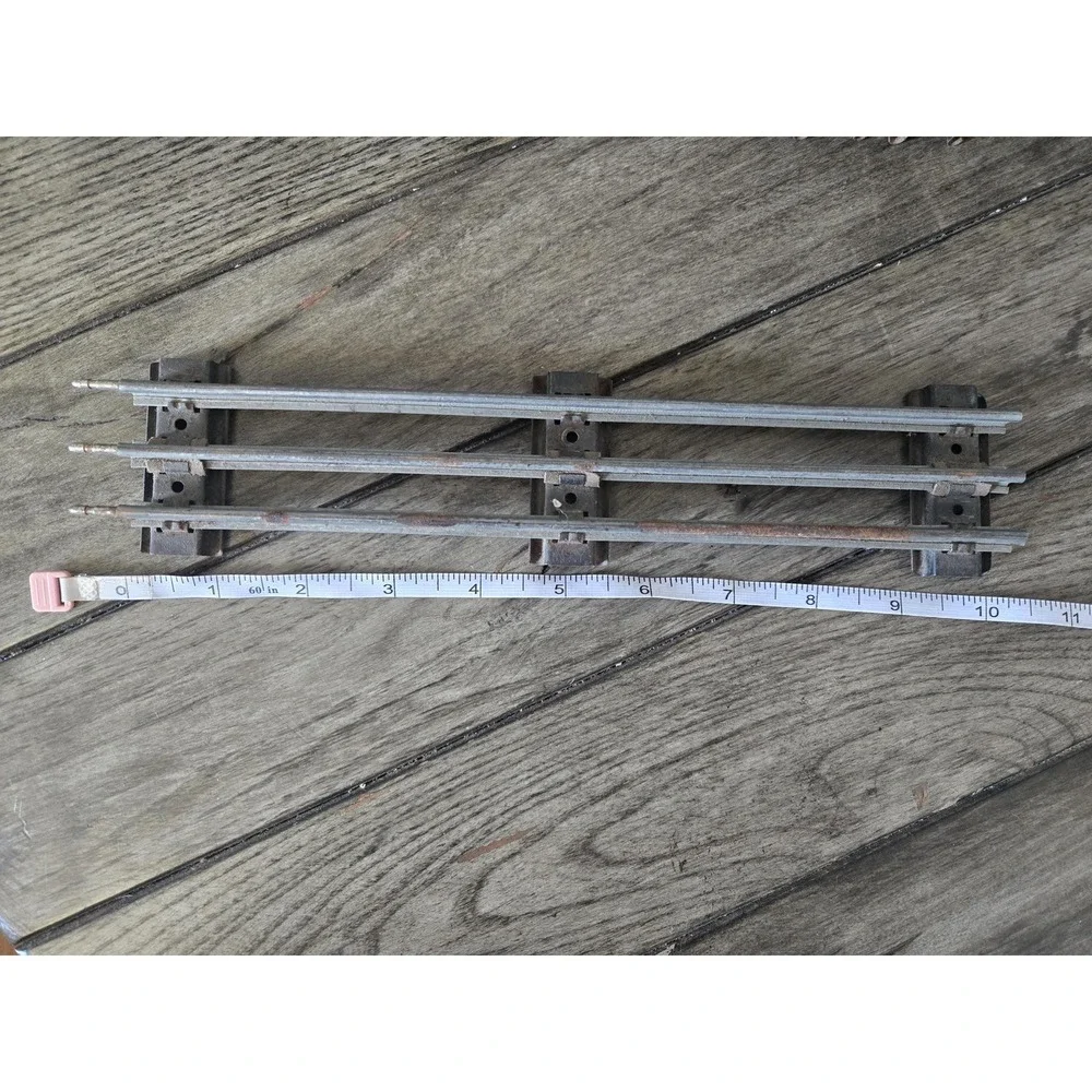 Vintage Lionel O Gauge Tubular Straight Track Lot 26 pc (3) 36